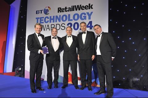 Booths and eReceipts won the Toshiba Global Commerce Solutions Multichannel Service of the Year